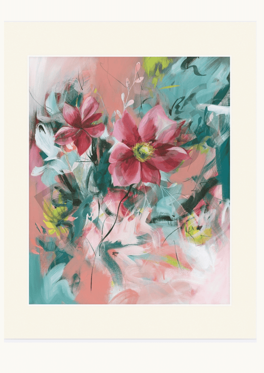 Happiness Hits Me - Fine Art Giclée Print