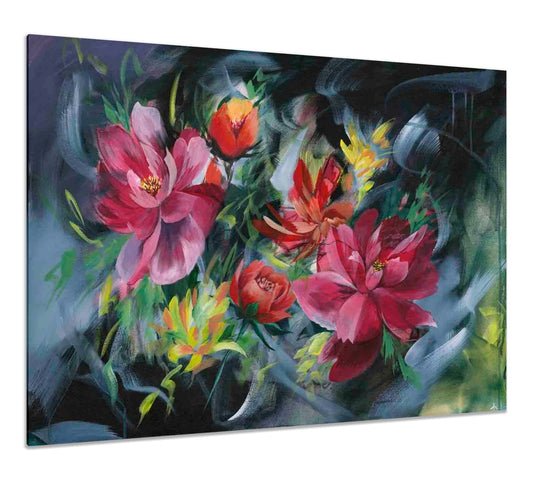 Peony in Bloom Canvas Print