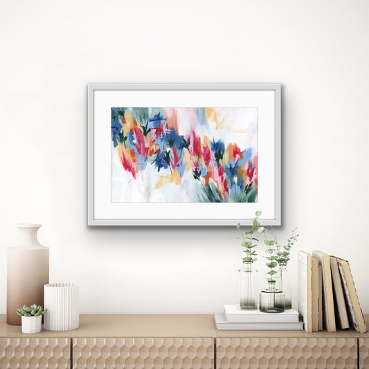 Festival Mounted Art Print