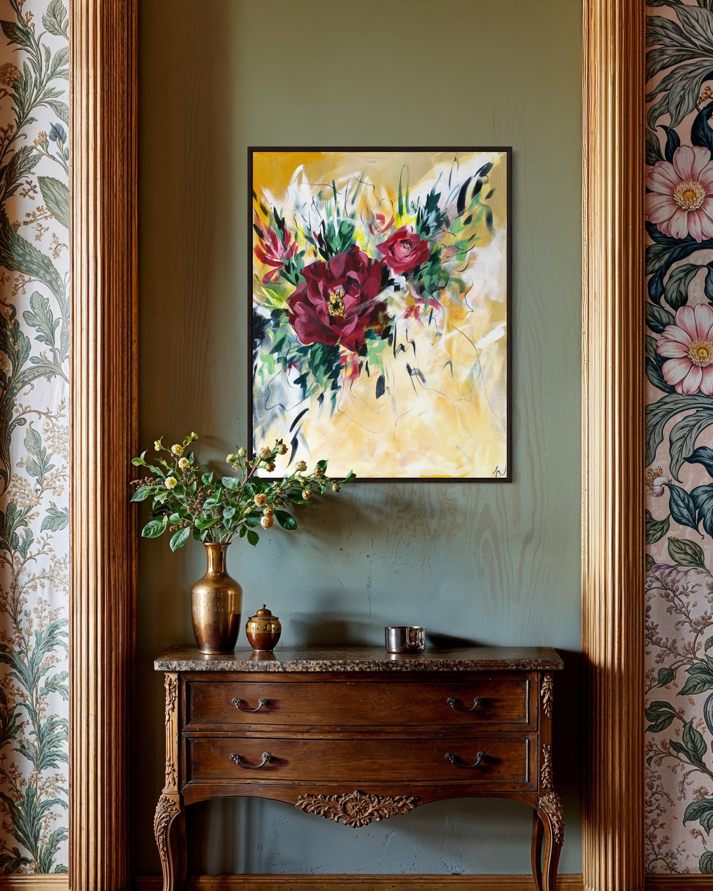 Rose Garden Canvas Print