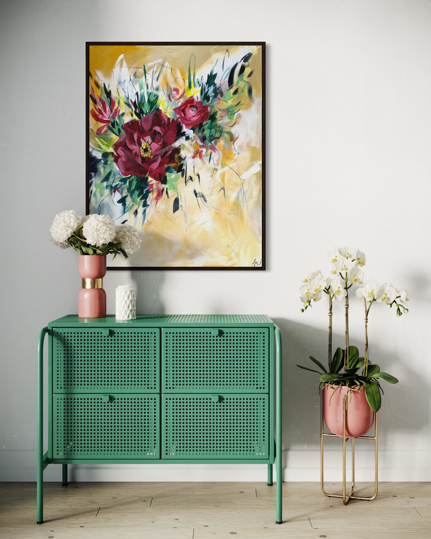 Rose Garden Canvas Print
