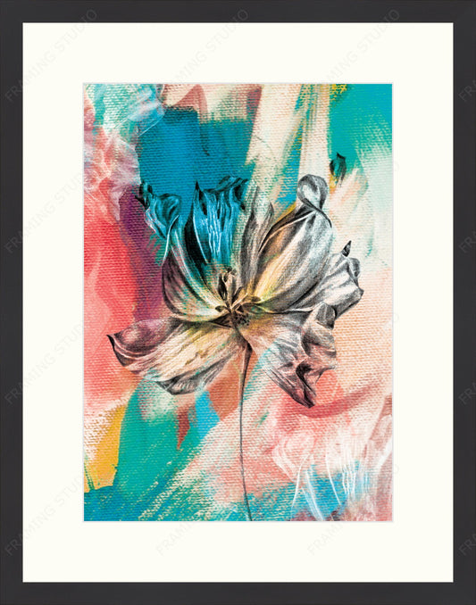 Tulip Mounted and Framed Print
