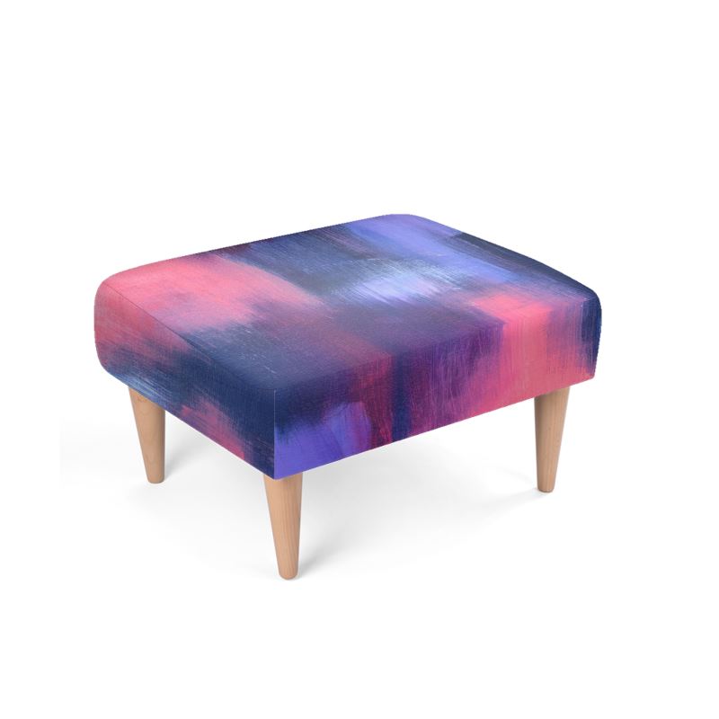 Ruby Footstool