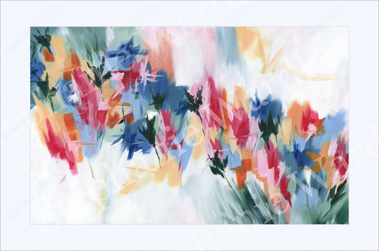 Festival Mounted Art Print